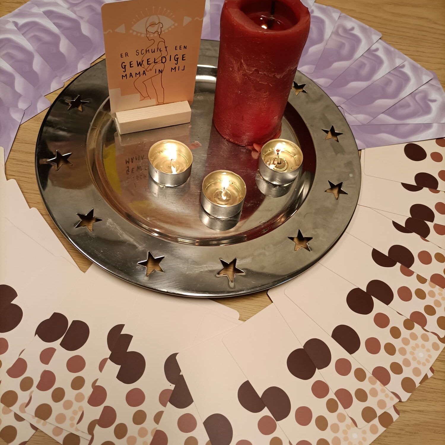 Kaart aantrekken: affirmatie & boodschap ongeboren kind ouders